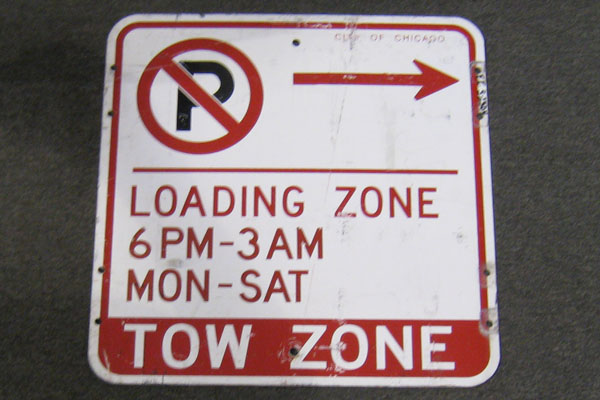 Sign-, stock number S-2304