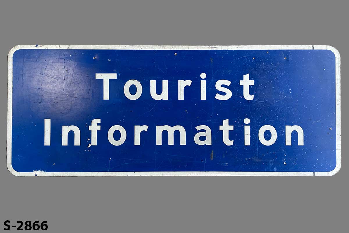 Sign-Tourist Information, stock number S-2866