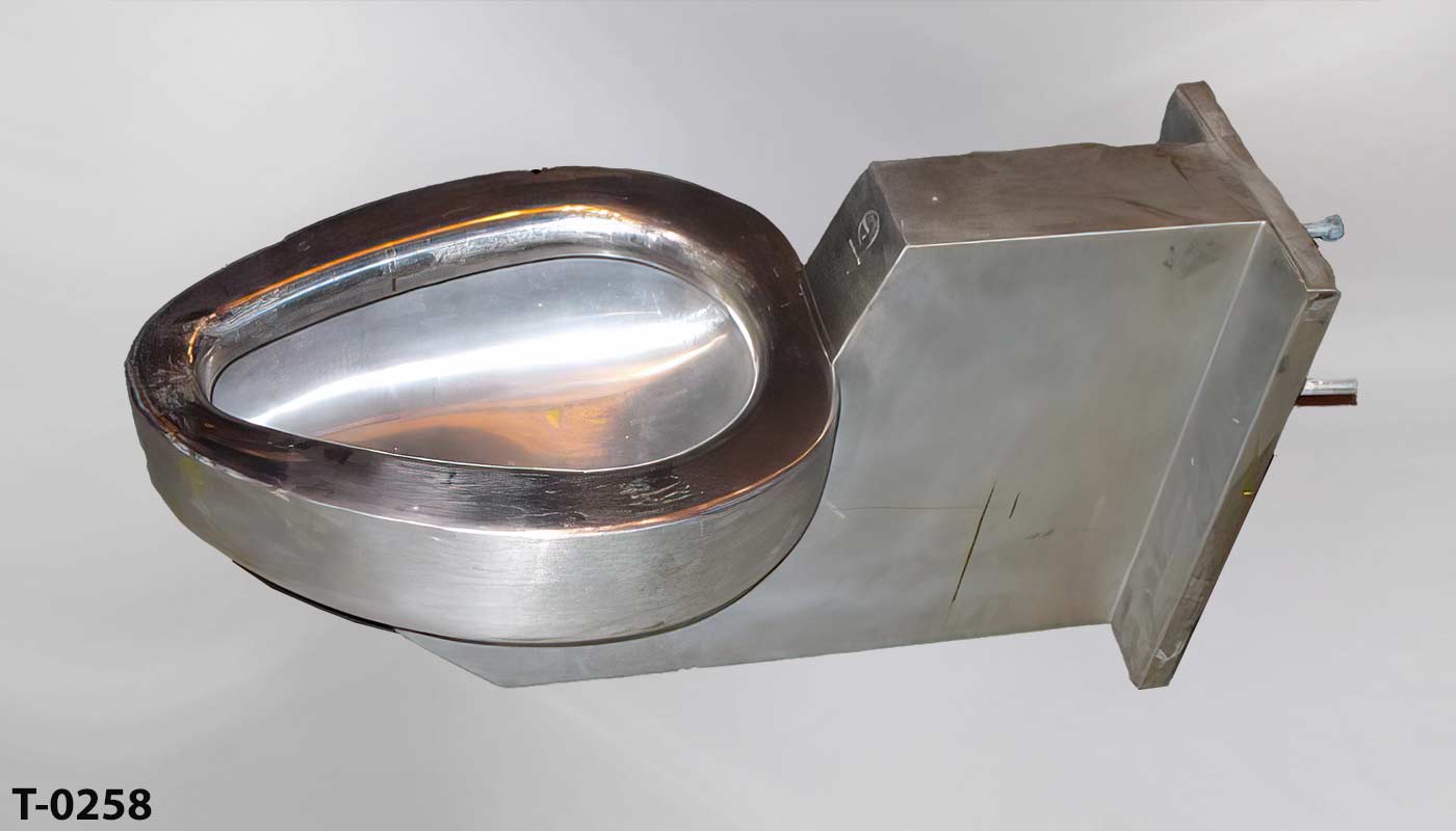 Jail toilet, stock number T-0258