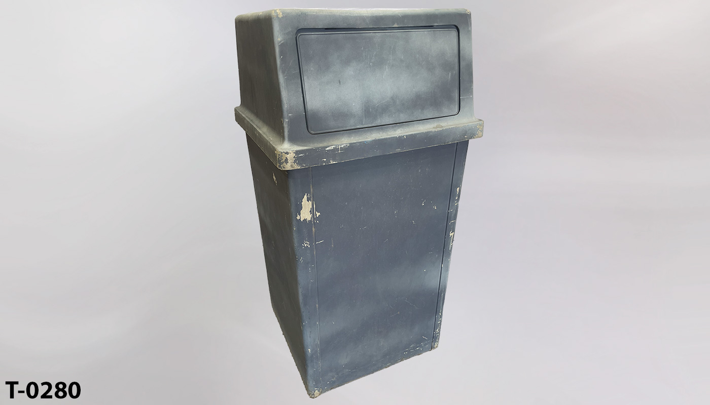 Trash can, stock number T-0280
