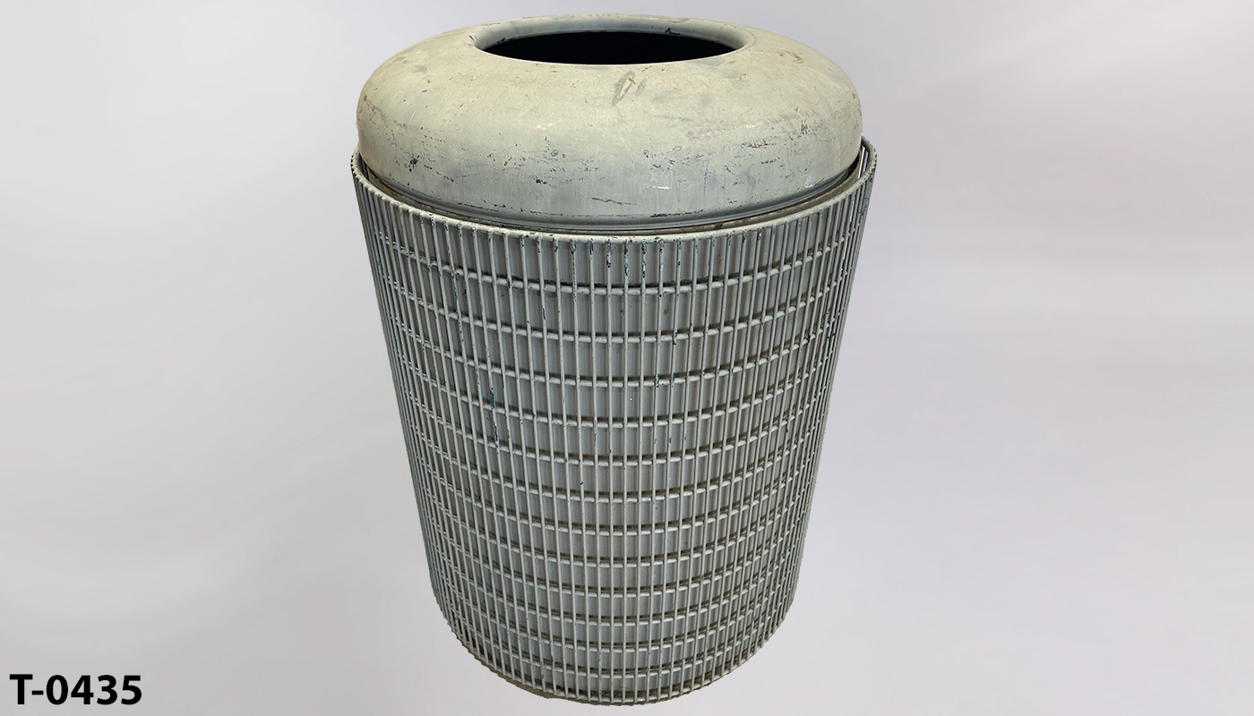 Trash can, stock number T-0435