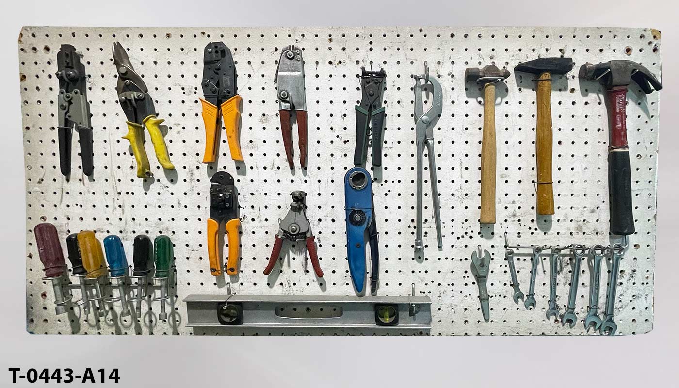 Tool board, white, 48"w x 24"t [SPECIFY # OF TOOLS], another photo