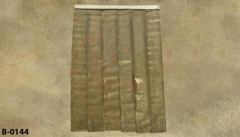 Barrier curtain for freezer door, stock number B-0144