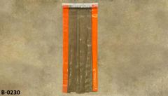 Barrier curtain for freezer door, stock number B-0230