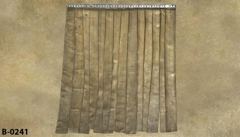 Barrier curtain for freezer door, stock number B-0241
