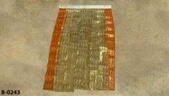 Barrier curtain for freezer door, stock number B-0243