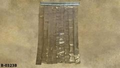 Barrier curtain for freezer door, stock number B-0323b