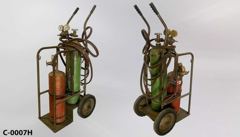 Welder's cart 16"wx43"t, stock number C-0007h