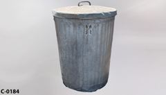 Trash can, stock number C-0184