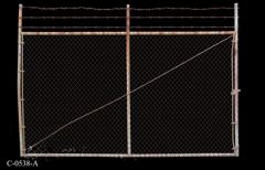 Chainlink fence, stock number C-0538a