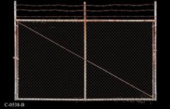 Chainlink fence, stock number C-0538b