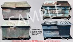 Dumpster, stock number D-0006-2