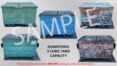 Dumpster, stock number D-0006-3