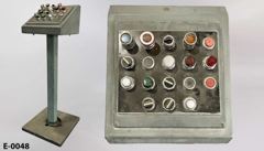 Electronic control pedestal, stock number E-0048