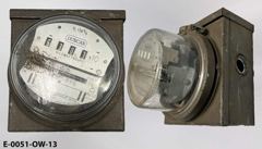 Electric meter, stock number E-0051