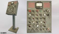Electronic control pedestal, stock number E-0091