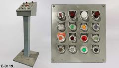 Electronic control pedestal, stock number E-0119