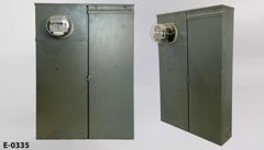 Electric meter box, stock number E-0335