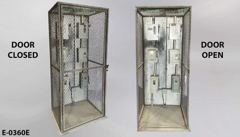 Expanded metal enclosure, stock number E-0360e