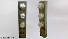 Electric meter panel, stock number E-0370