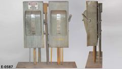 Electrical box set-up, stock number E-0587
