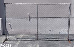 Chainlink fence, stock number F-0031