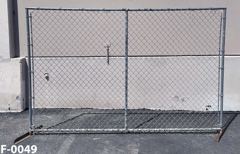 Chainlink fence, stock number F-0049