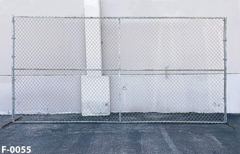 Chainlink fence, stock number F-0055