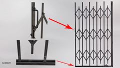 Scissor gate, photo 2 of 2, G-0034R