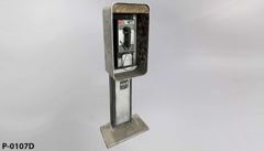 Pay Phone Pedestal, stock number P-0107d