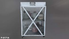 Propane storage rack, stock number P-0171a