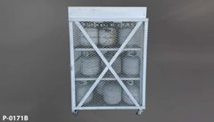 Propane storage rack, stock number P-0171b