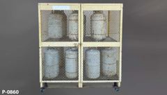 Propane storage rack, stock number P-0860