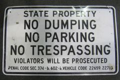 Sign-State Property, stock number S-0008