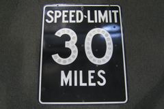 Sign-Speed Limit 30, stock number S-0289