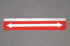 Sign-<------>, stock number S-0350