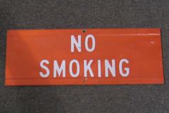 Sign-No Smoking, stock number S-0398