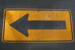 Sign----->, stock number S-0434