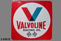 Sign-Valvoline Racing Oil, stock number S-0461b