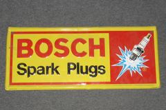 Sign-Bosch Spark Plugs, stock number S-0494