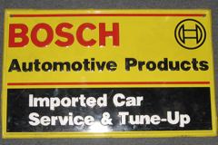 Sign-Bosch Automotive Products Imported Car Service & Tune-Up, stock number S-0495