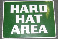 Sign-Hard Hat Area, stock number S-0746