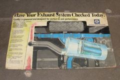 Sign-Have Your Exhaust System Checked Today, stock number S-0770