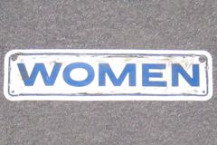 Sign-Women, stock number S-0808
