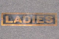 Sign-Ladies, stock number S-0915