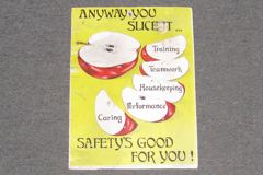 Safety poster, stock number S-0941