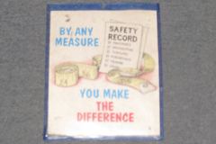 Safety poster, stock number S-0942