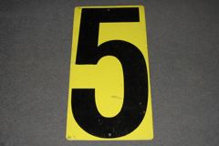 Sign-assorted numerals- 0 - 2 - 3 - 4 - 5 - 6 - 9, stock number S-1072