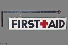 Sign-First + Aid, stock number S-1156