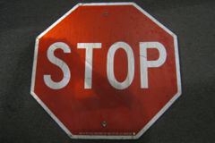 Sign-Stop, stock number S-1168